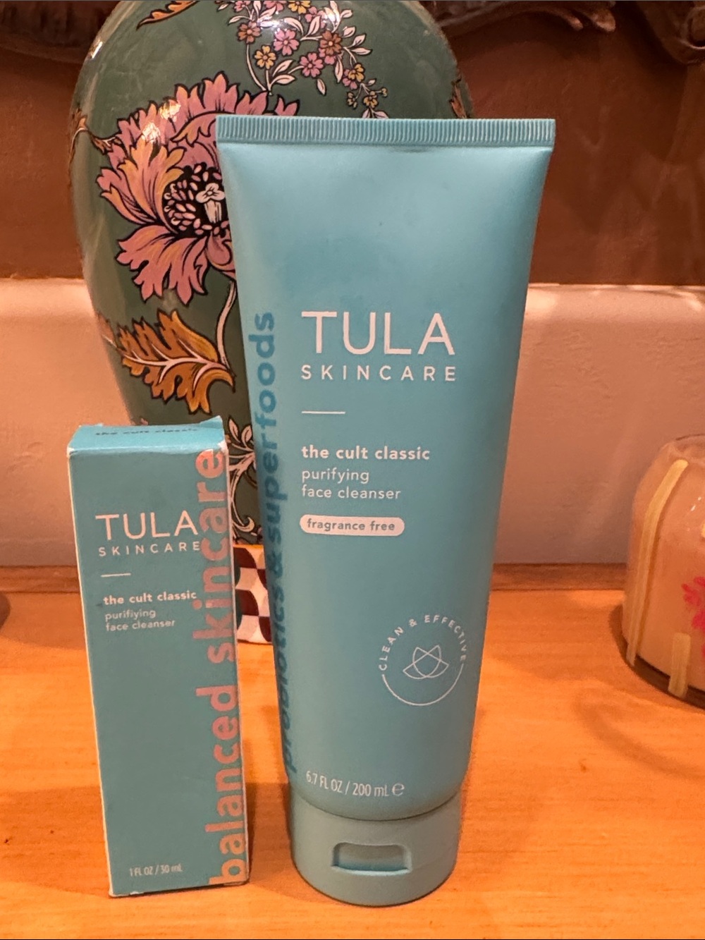TULA (2) Skincare Purifying Face Cleanser